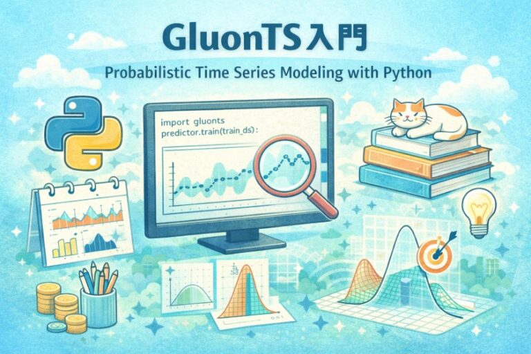 Gluonix Python GluonTS入門: Pythonによる確率的時系列モデリング – codemajinのえんとろぴぃ